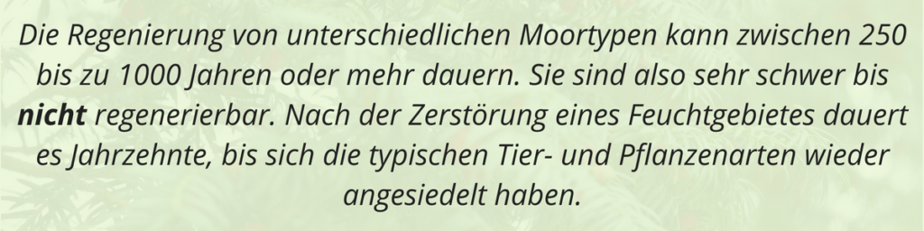 Torffreie Pflanzerde schützt Moore