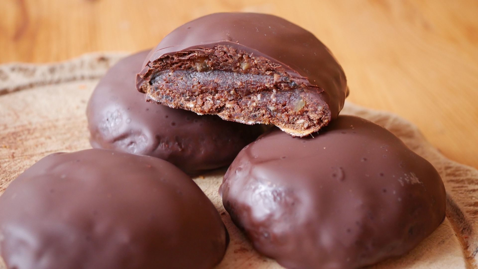 vegane Lebkuchen selbsgemacht Rezept Zutaten Weihnachten Oblate