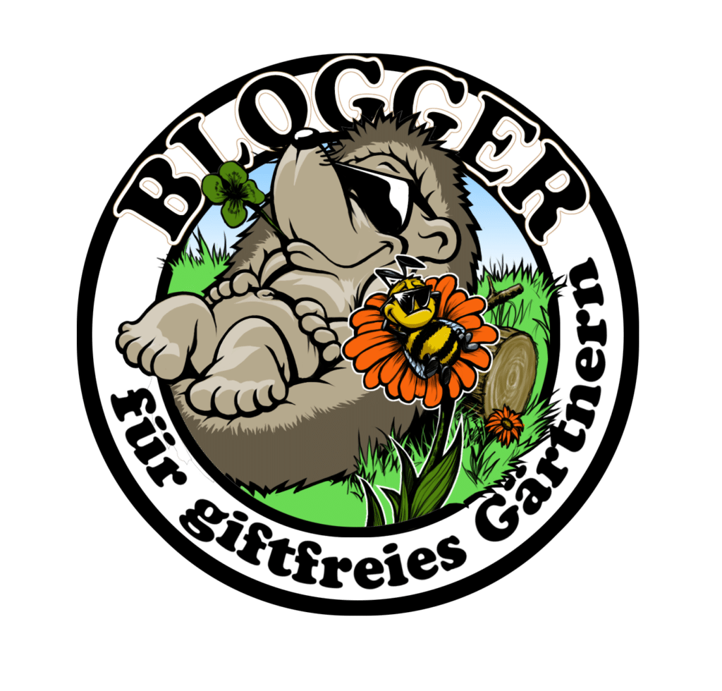 giftfreies Gärtnern Pestizide im Garten Blogparade 2018 Pflanzenschutzmittel im Garten Web Logo