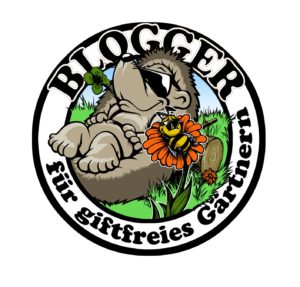giftfreies Gärtnern Pestizide im Garten Blogparade 2018 Pflanzenschutzmittel im Garten Web Logo