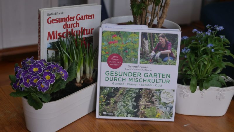 Mischkultur im Garten Buchtipp, Gertrud Franck Gesunder Garten durch Mischkultur