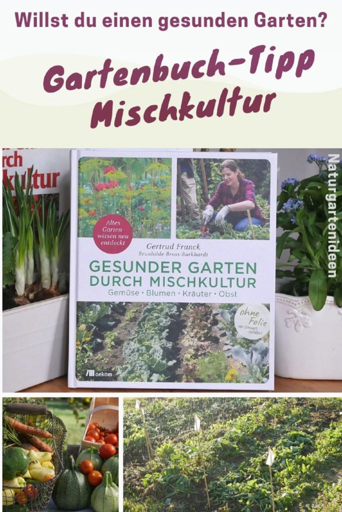 Mischkultur im Garten Buchtipp, Gertrud Franck Gesunder Garten durch Mischkultur Gartenbuchtipp Mischkultur